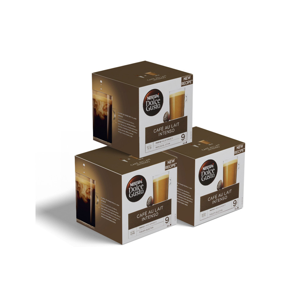 Набор кофе в капсулах NESCAFÉ Dolce Gusto Café au lait 3 x 16 шт