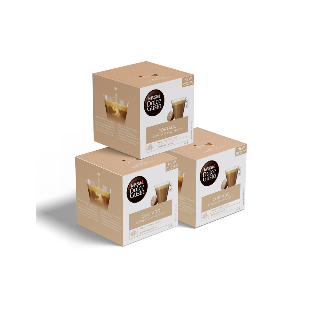 Набор кофе в капсулах NESCAFÉ Dolce Gusto Cortado 3 x 16 шт