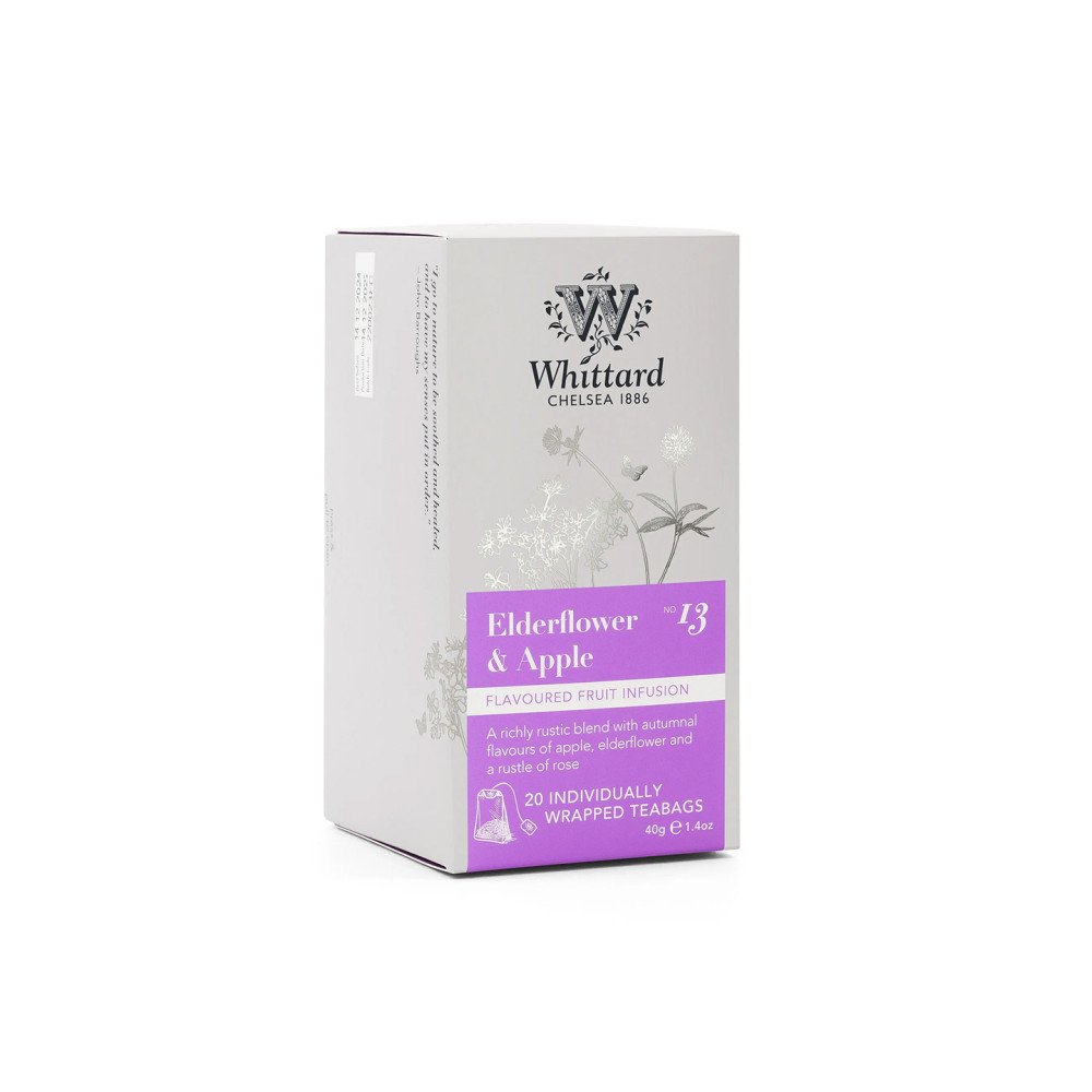 Чай в пакетиках Whittard of Chelsea Elderflower&Apple 20 шт