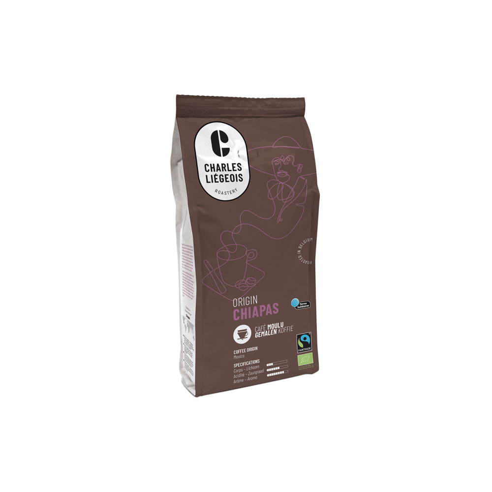 Кофе молотый Charles Origin Chiapas органический 250 г