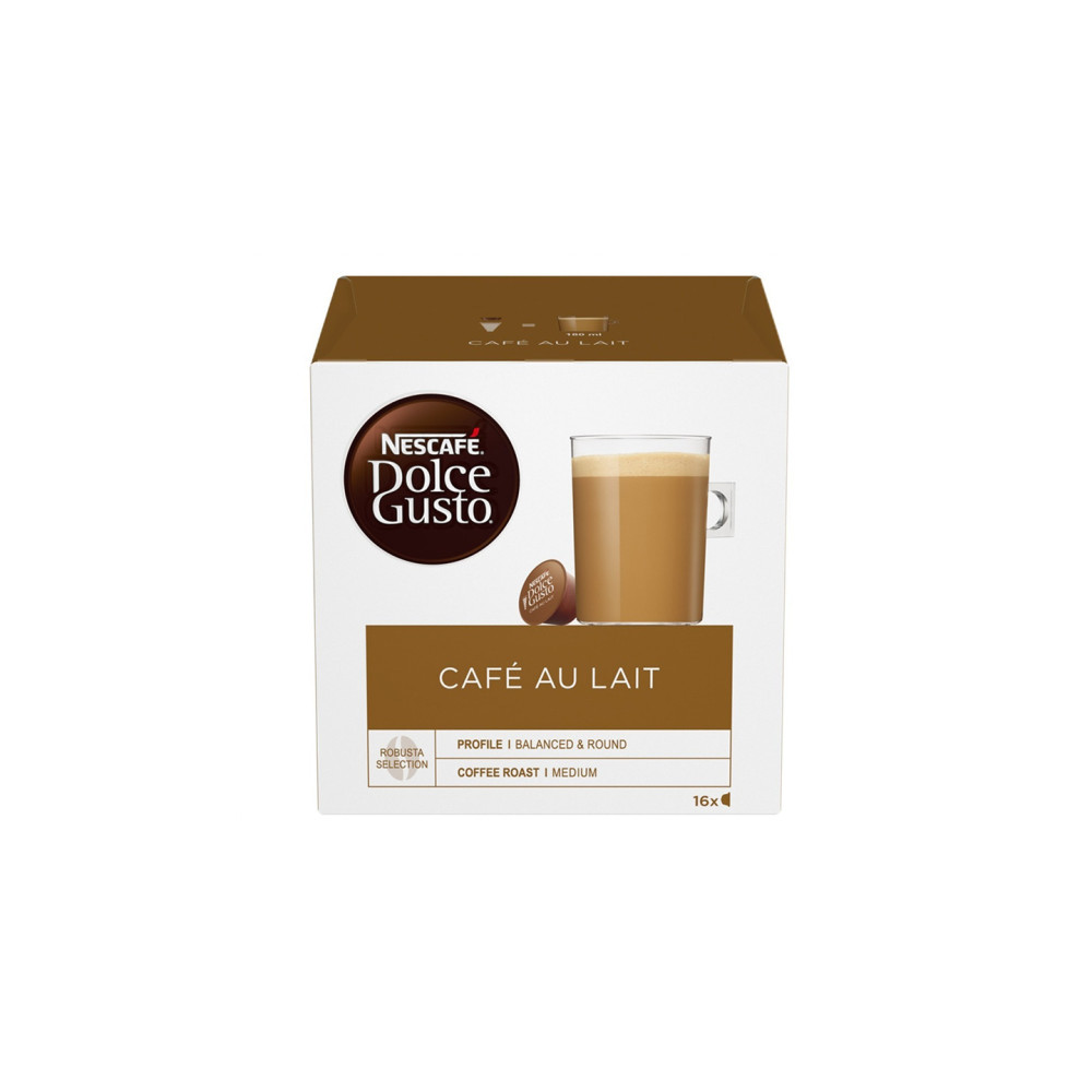 Кофе в капсулах NESCAFÉ® Dolce Gusto Café Au Lait 16 шт
