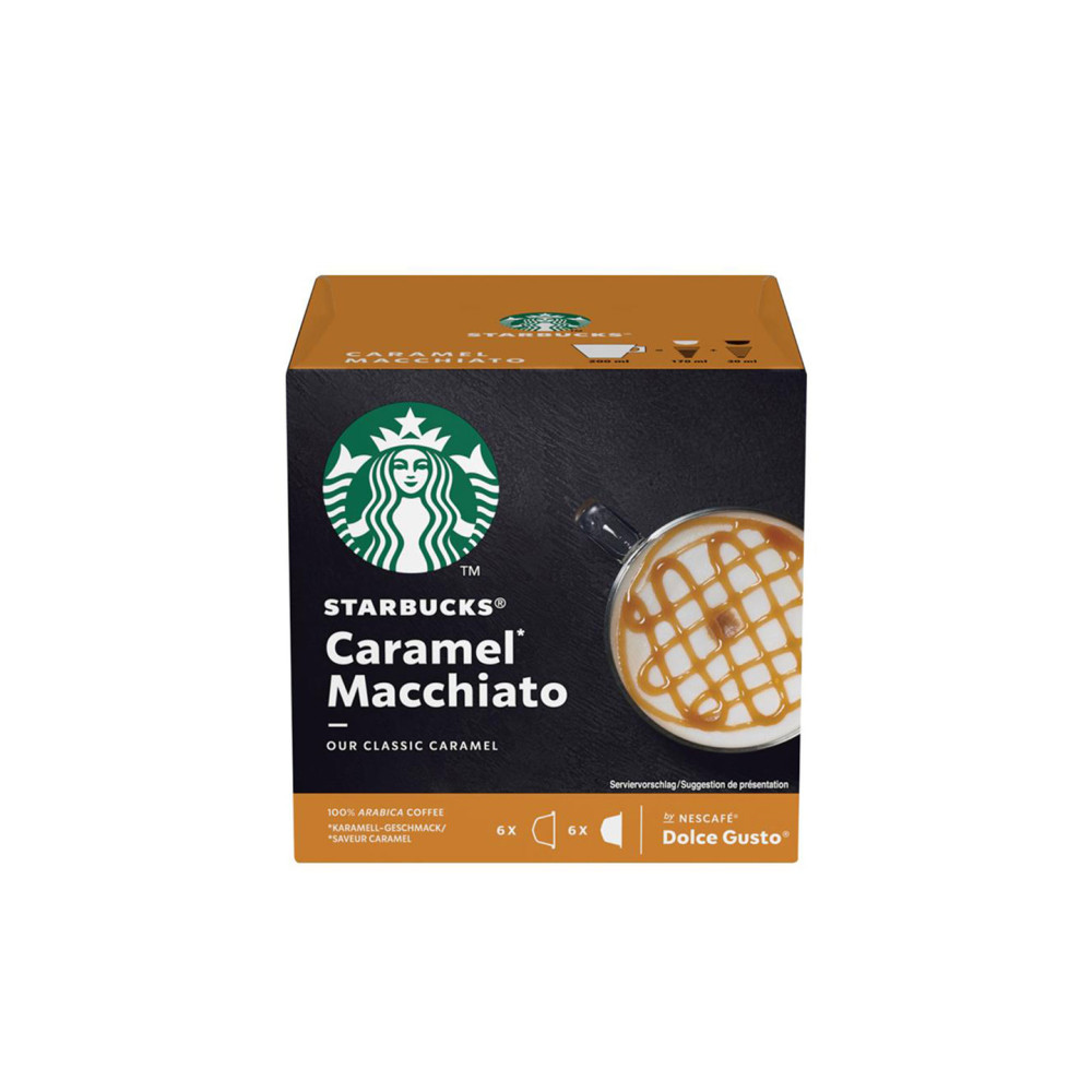 Кофе в капсулах Starbucks Caramel Macchiato 6+6 шт