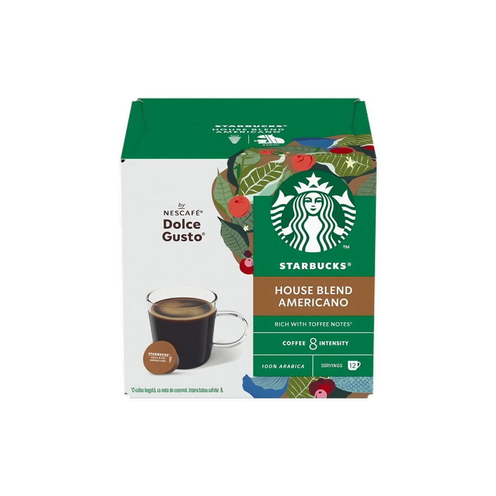 Кофе в капсулах Starbucks House Blend Grande 12 шт