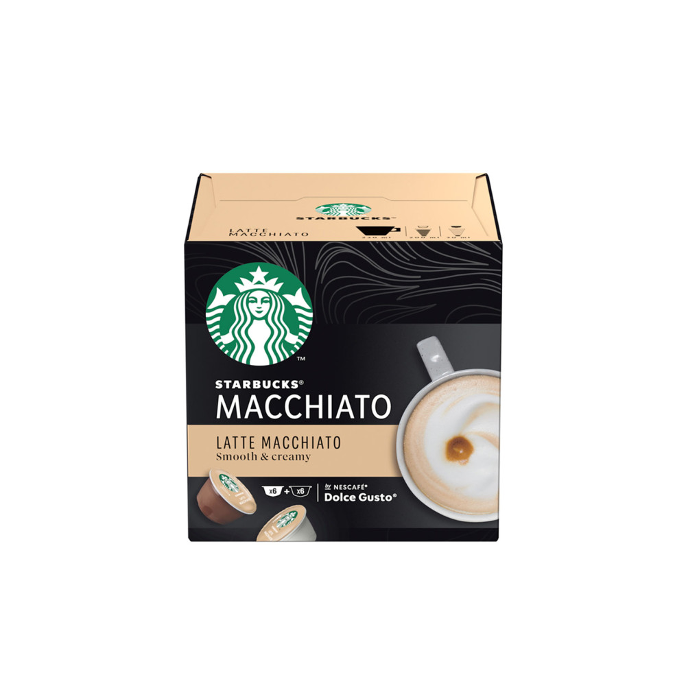 Кофе в капсулах Starbucks Latte Macchiato 6+6 шт