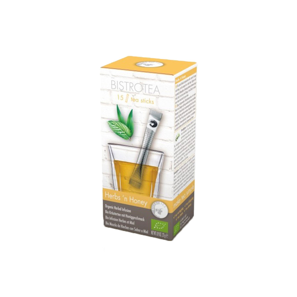 Травяной чай в стиках Bistrotea Tea Herbs'n Honey 15 шт