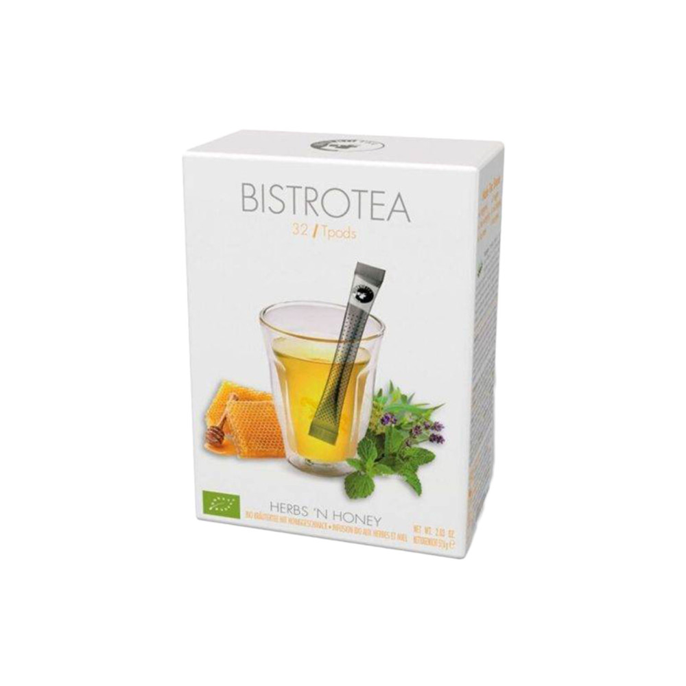 Травяной чай в стиках Bistrotea Tea Herbs'n Honey 32 шт