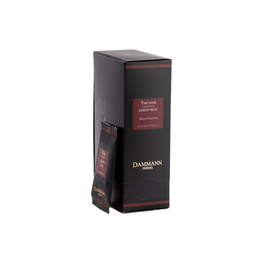 Чёрный чай в пакетиках Dammann Frères Jardin Bleu 24 шт