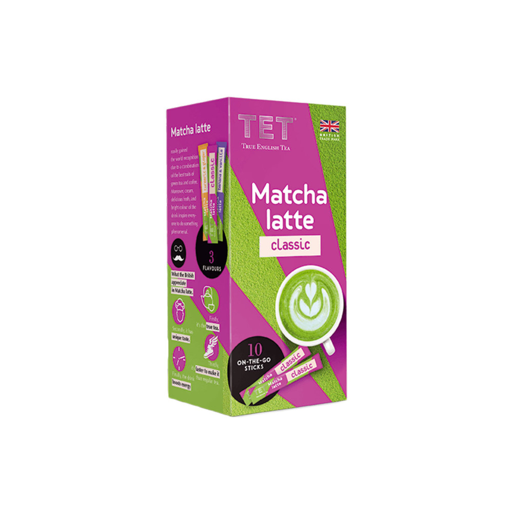 Растворимый чай True English Tea Matcha Latte Classic 10 шт