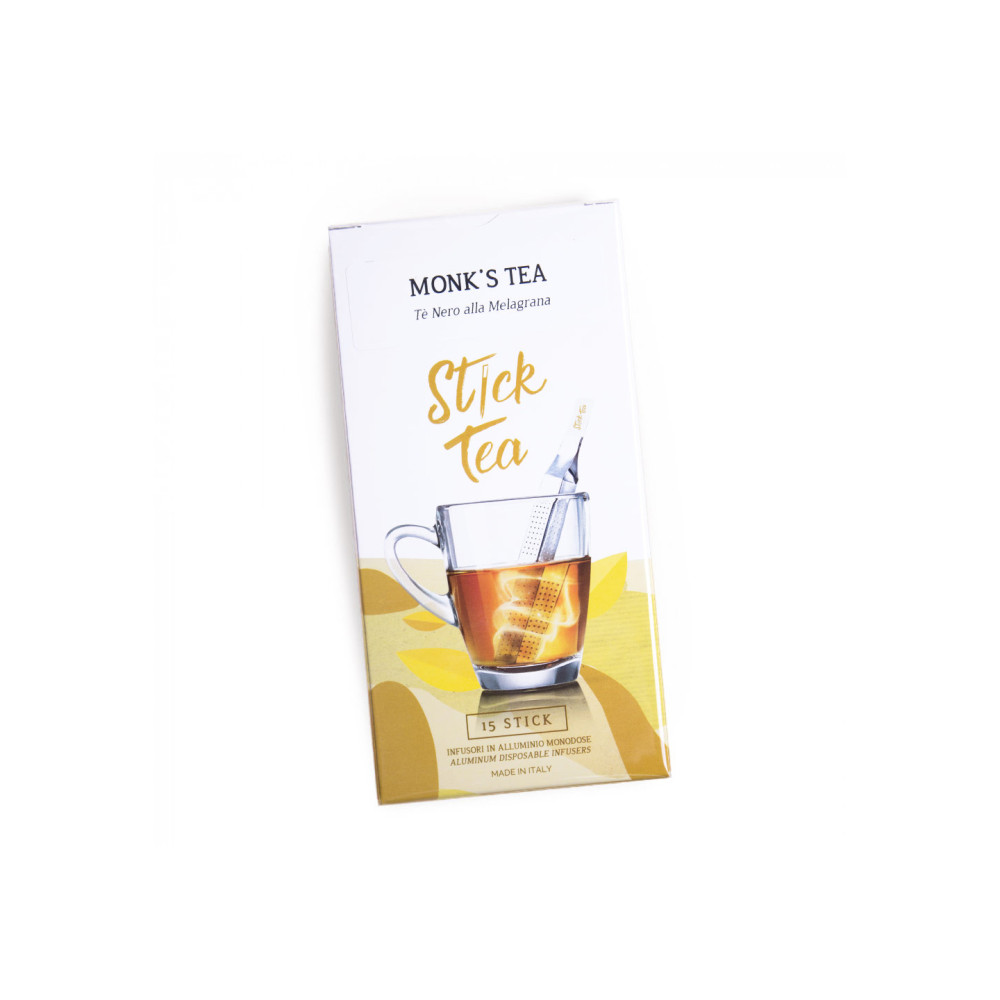 Чёрный чай со вкусом граната Stick Tea Monk's 15 шт