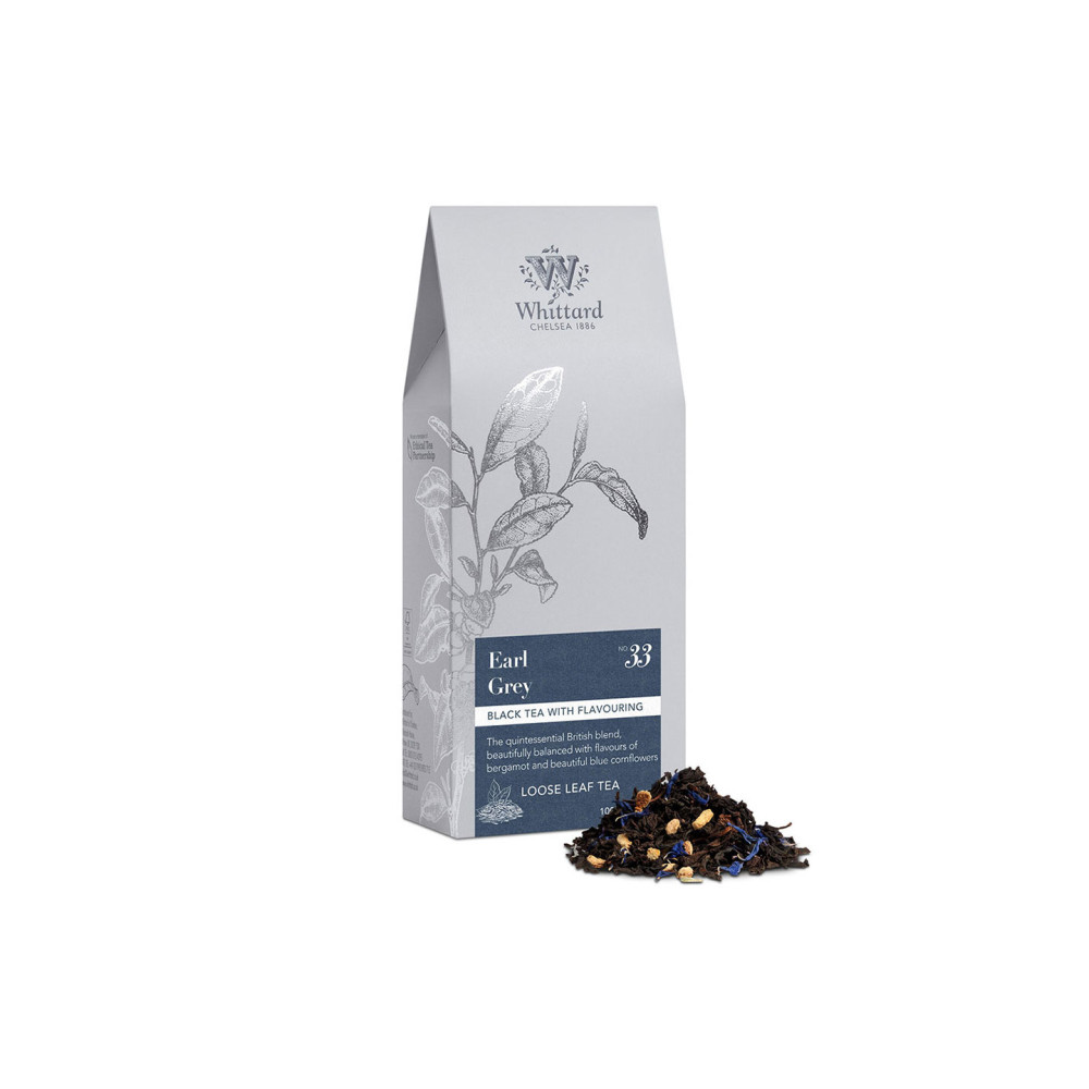Чёрный листовой чай Whittard Chelsea Earl Grey 100 г
