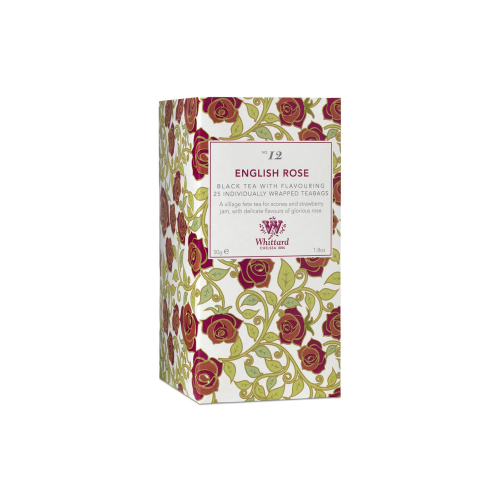 Чёрный чай в пакетиках Whittard of Chelsea English Rose 25 шт