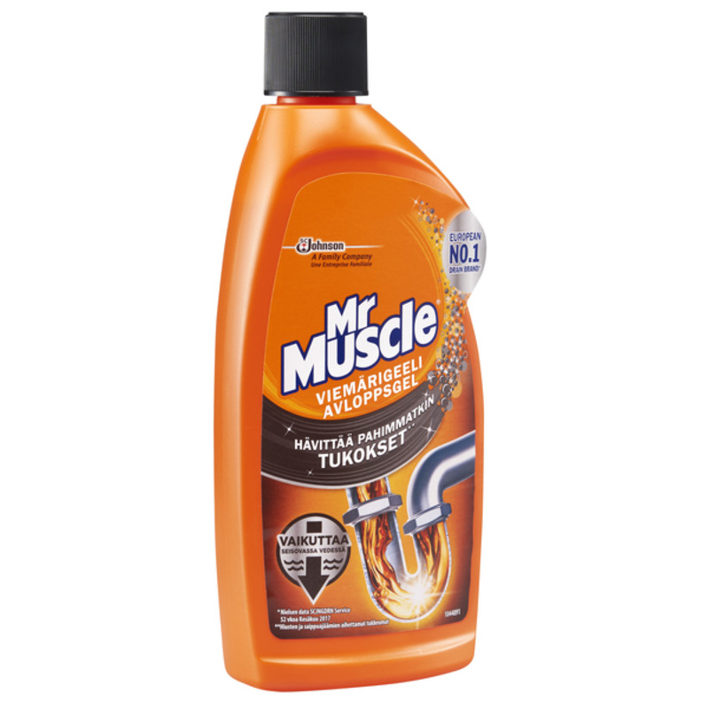 Гель для прочистки труб Mr. Muscle 500мл