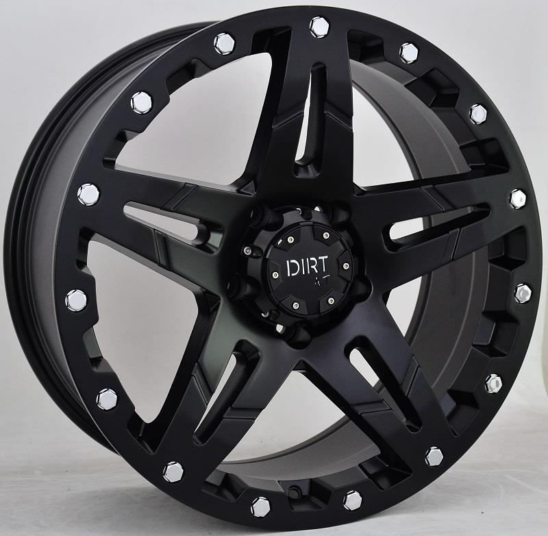 Диски Statusfälgar D66 Flatblack 203675