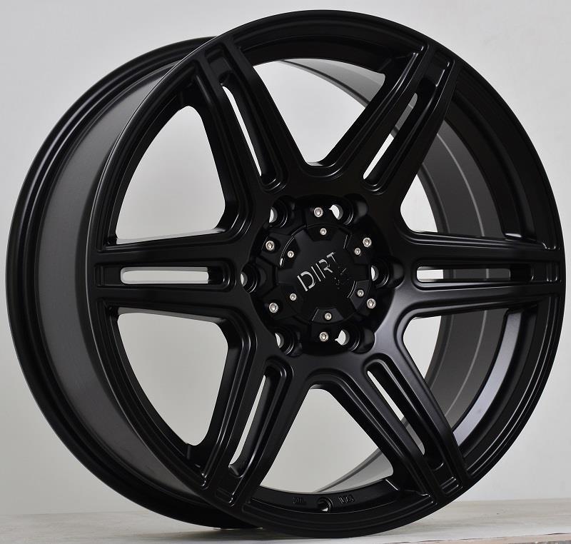 Диски Statusfälgar D47 Flatblack 8x18