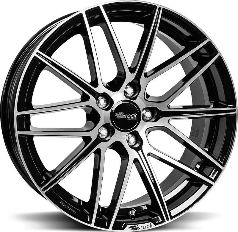 Диски Rautamo Netto BROCK B34 Black Full Pol
