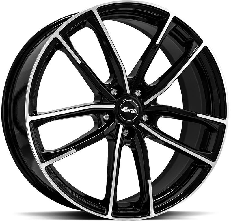 Диски Rautamo Netto BROCK B38 Black Full Pol