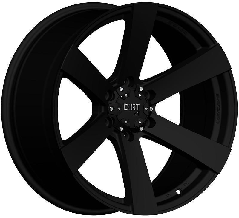 Диски Statusfälgar D91 Flatblack 9,5x20 6/139,7 ET18 CB106,1