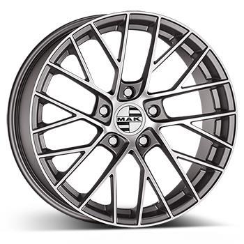 Диски Alcar Standard MAK Monaco Gun Met-Mirr. 8,5x19 5/130 ET52 CB71,6 R14
