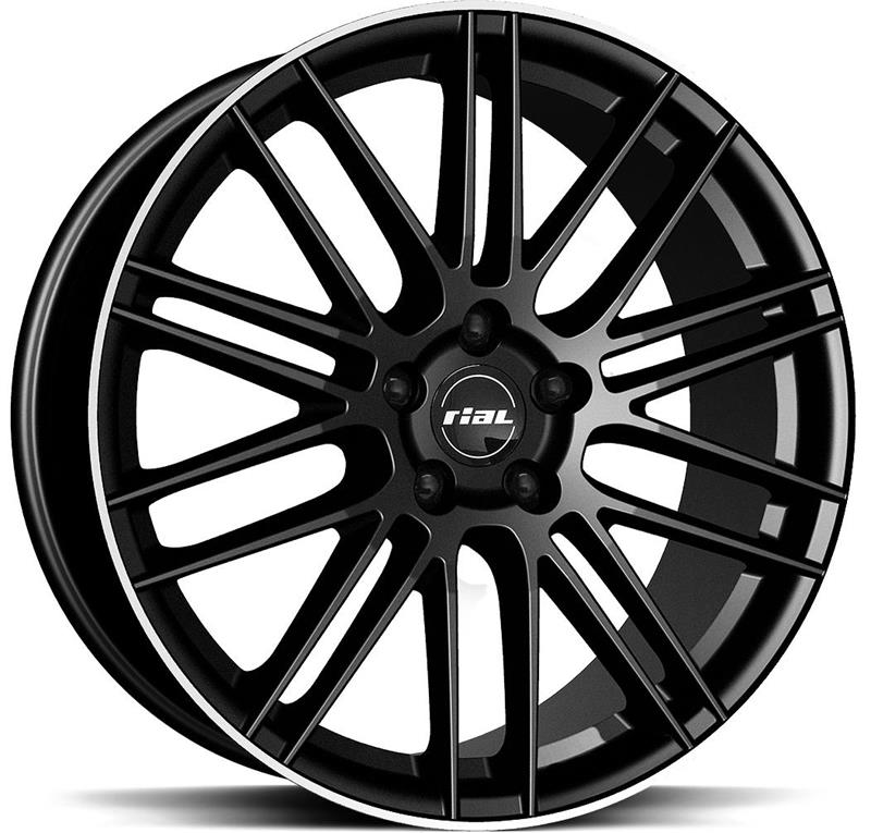 Диски RIAL Kibo Diam Black Lip Pol 8x18 5/105 ET38 CB56,6