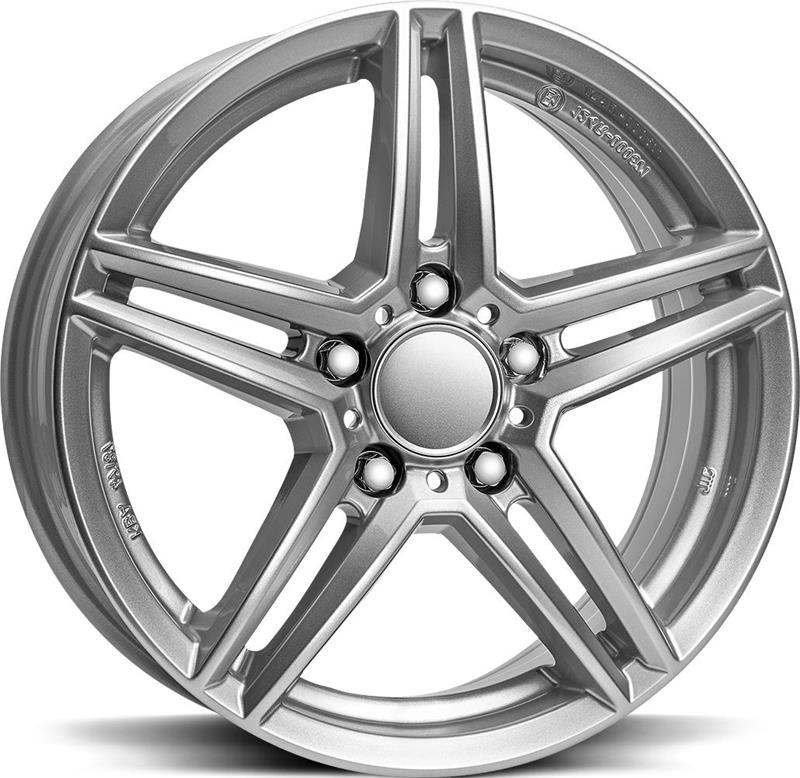 Диски RIAL M10 Polar Silv 8x18 5/112 ET43 CB66,6 R14