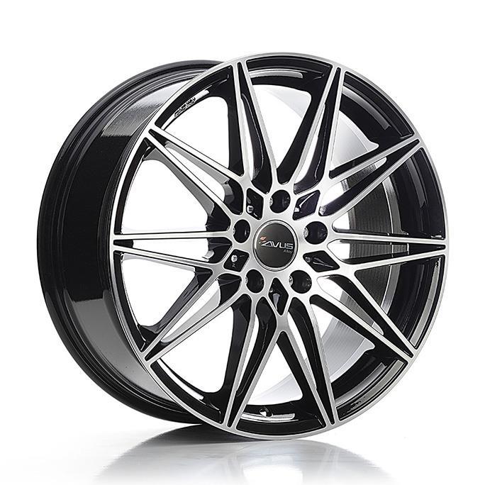 диски AVUS AC-MB5 Black Polished 8x19 5/120