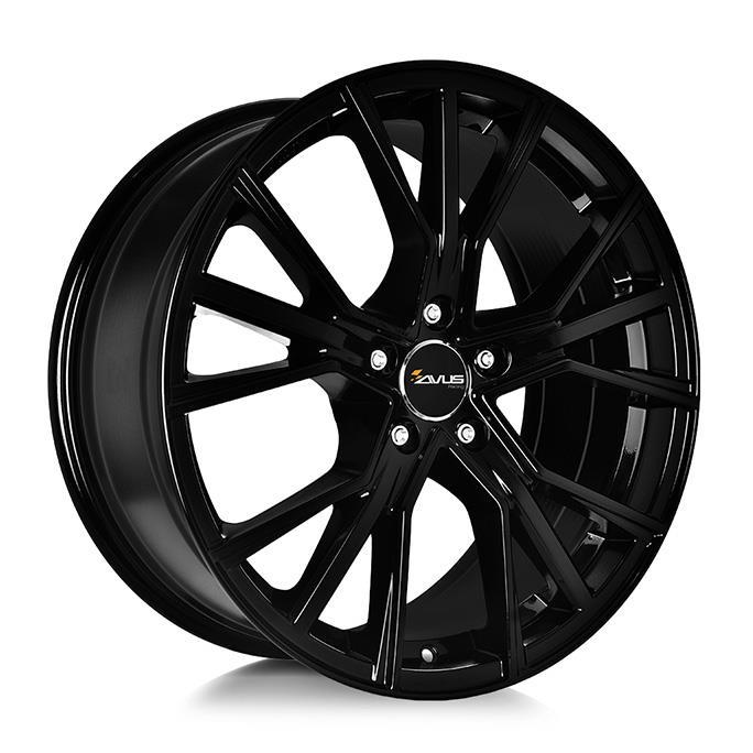 Диски AVUS AF18 Black 9x22 5/112 ET25 CB66,6 R14