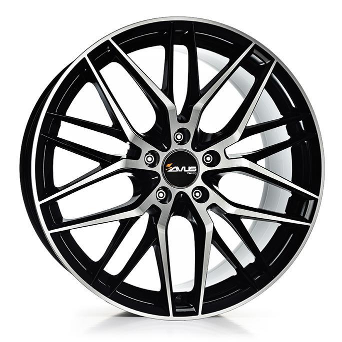 Диски AVUS AF19 Black Polished 8x18 5/120 ET45 CB72,6