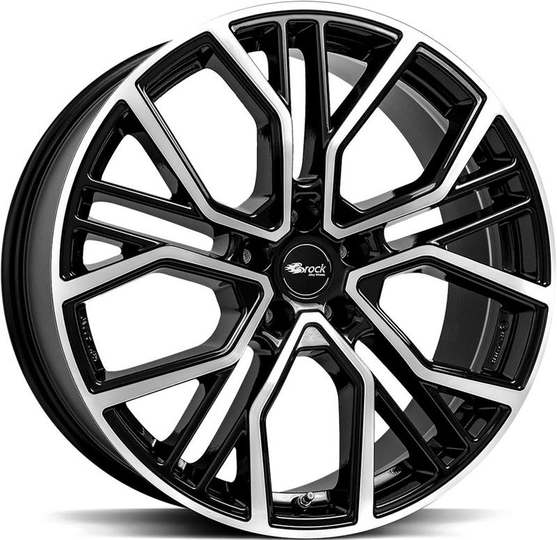 Диски Rautamo Netto BROCK B41 Black Full Polish