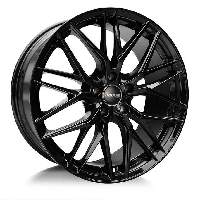 Диски AVUS AF19 Black 7,5x17 5/112 ET42 CB66,5 R13