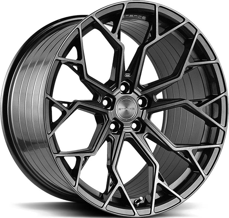Диски STANCE SF10 Brush Dual Gunmetal 10,5x20