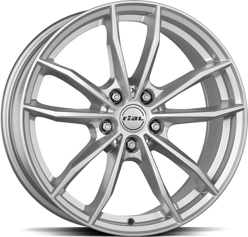Диски RIAL X12 Polar Silv 8x18 5/112 ET30 CB66,7