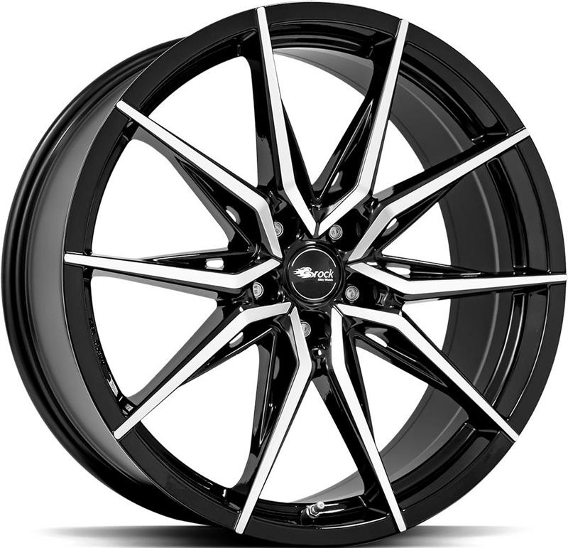 Диски Rautamo Netto BROCK B42 Black Full Pol