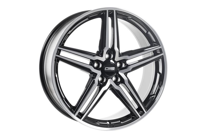Диски CMS C29 Diamond Black Gloss 8x18 5/120 ET50 CB65,1 R14