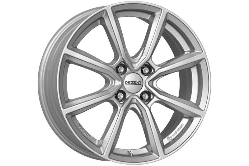 Диски DEZENT TN silver 6,5x16 4/108 ET20 CB65,1 Flat