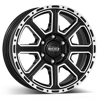 диски DOTZ Kalahari dark 8x18 5/120 ET42 CB65,1 R14