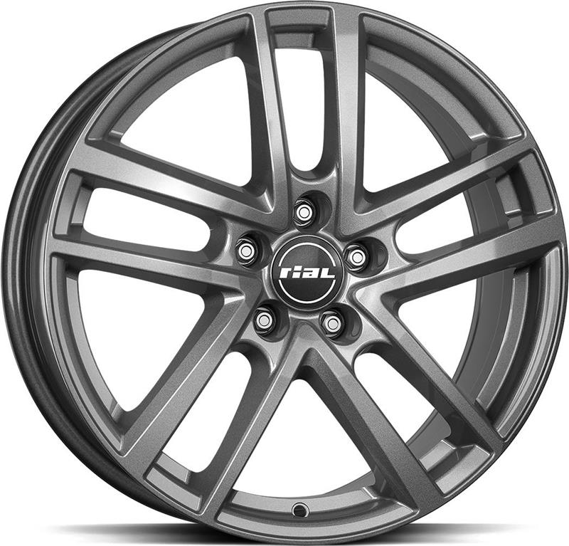 Диски RIAL Astorga Graphite 8x19 5/112 ET45 CB57,1 R13