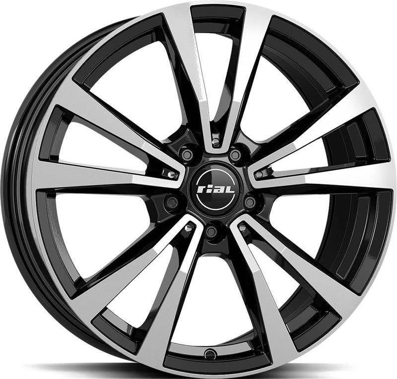 Диски RIAL M12 Diamond Black Pol 297753
