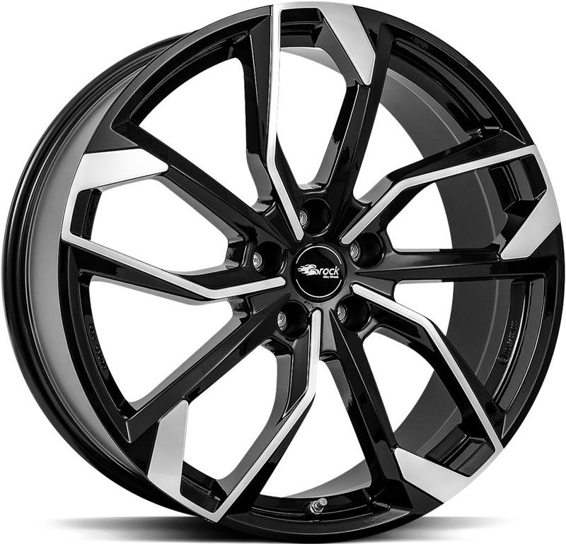 Диски Rautamo Netto BROCK RC34 Black Full Polish