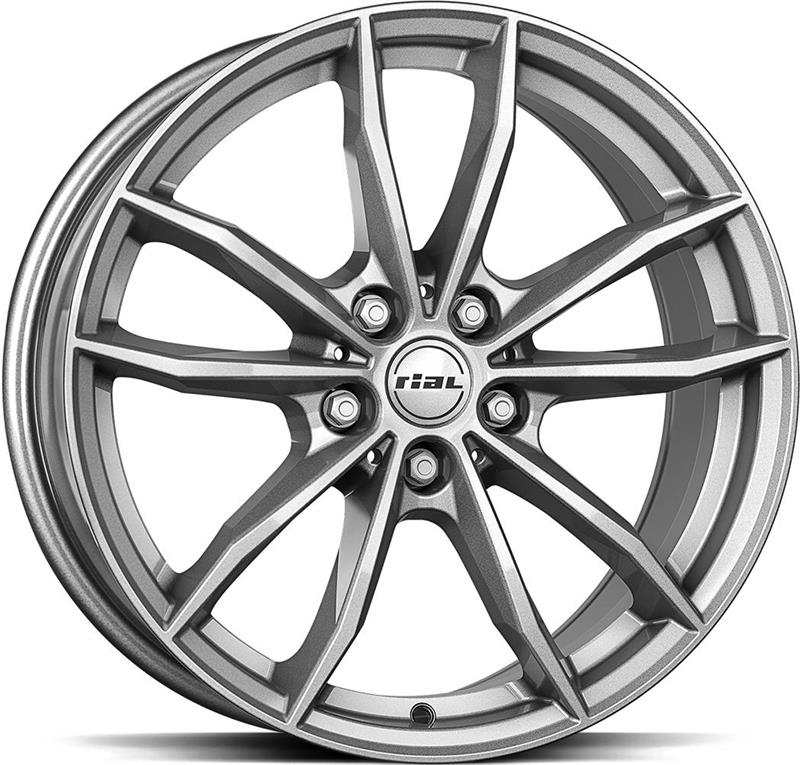 Диски RIAL X12X Metal Grey 9x20 5/112 ET35 CB66,7 60°