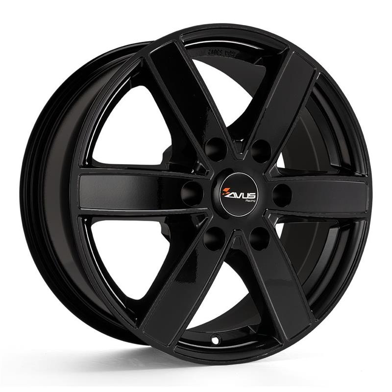 Диски AVUS AC-V61 Black 7x17 6/130 ET50 CB84,1 R14