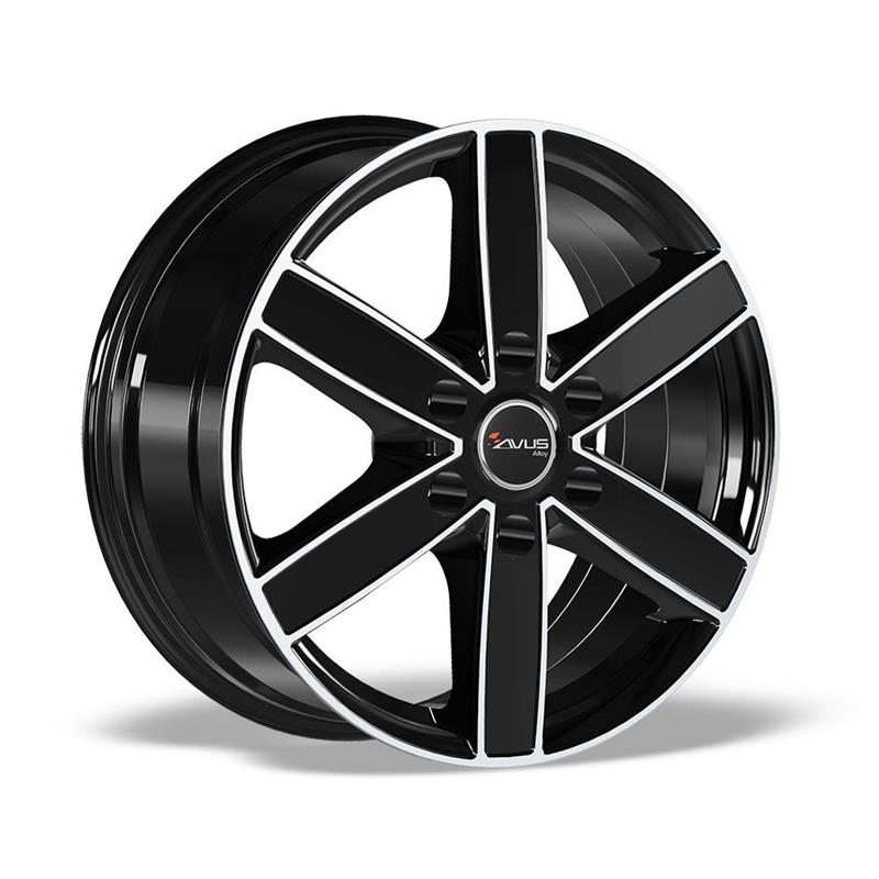 диски AVUS AC-V61 Black Polished 299028