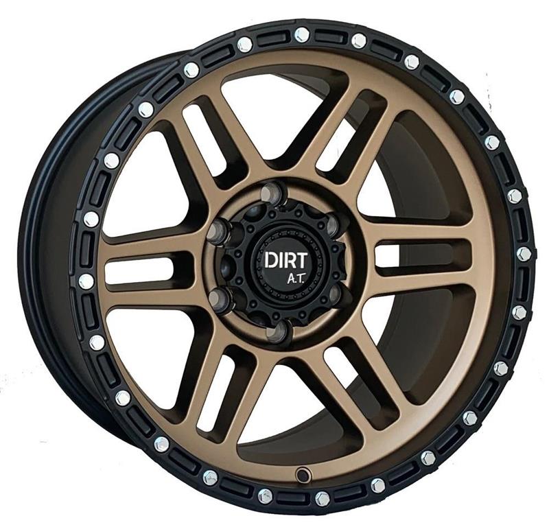Диски Statusfälgar D111 Bronze black lip 9x17