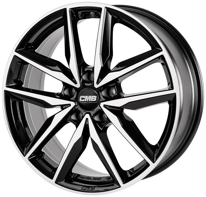 Диски CMS C28 Diamond Black Gloss 7,5x19 5/108 ET46 CB65,1