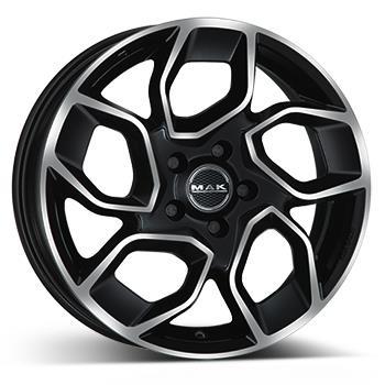Диски Alcar Standard MAK Express Black Mirror 6,5x16 5/120 ET50 CB65,1 R14