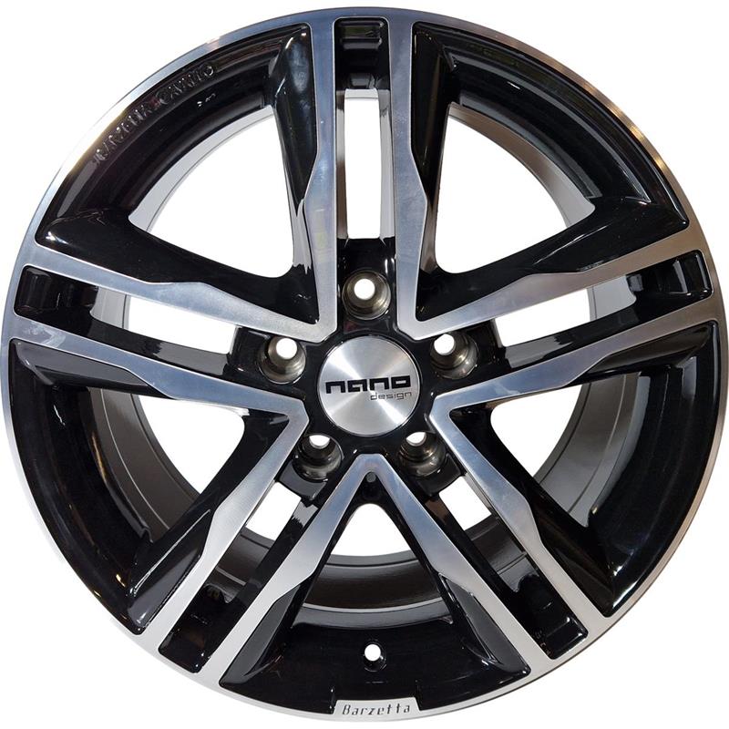 Диски Nano BK424 Glossy Black Polished 7,5x17 5/120 ET50