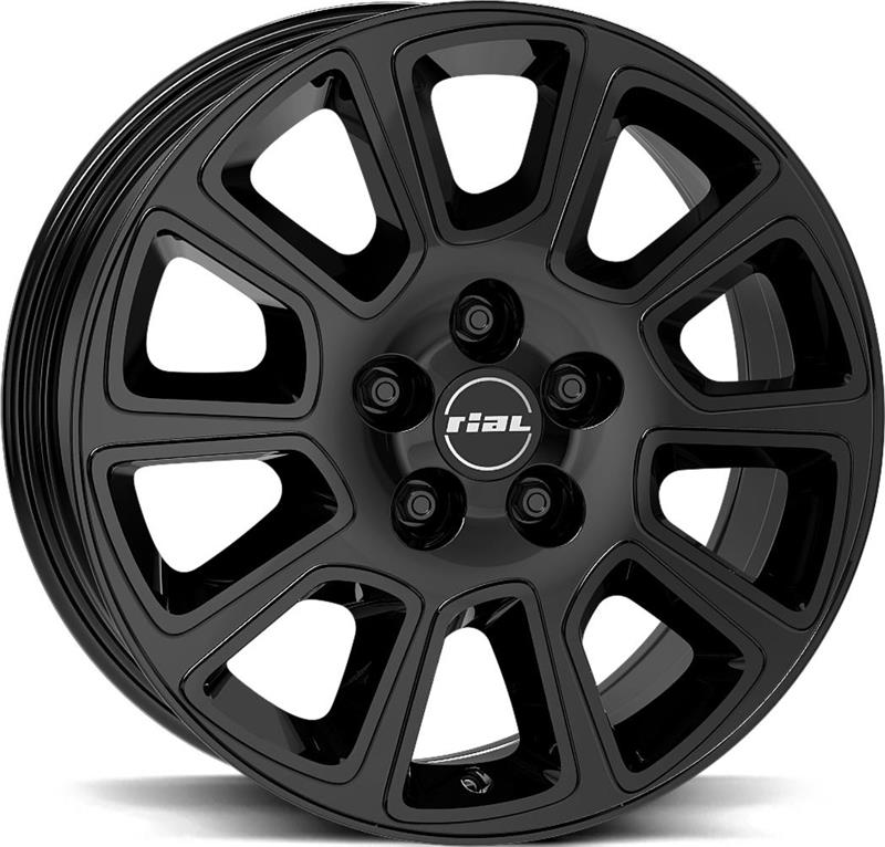 Диски RIAL Transporter 2 Diam Black 6x15 5/112 ET30 CB66,6 R13