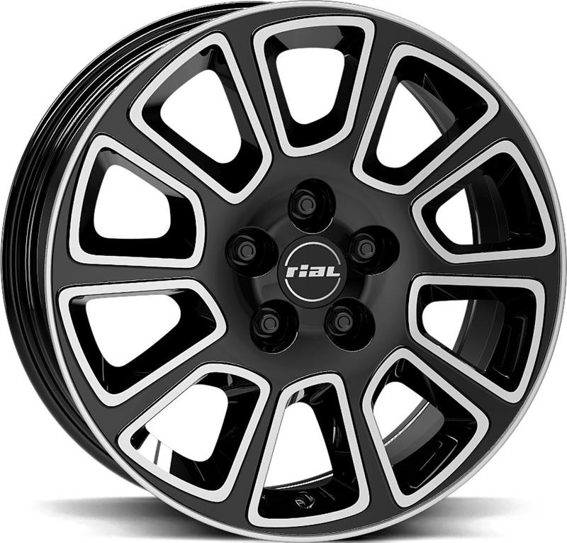 Диски RIAL Transporter 2 Diam Black Pol 321087