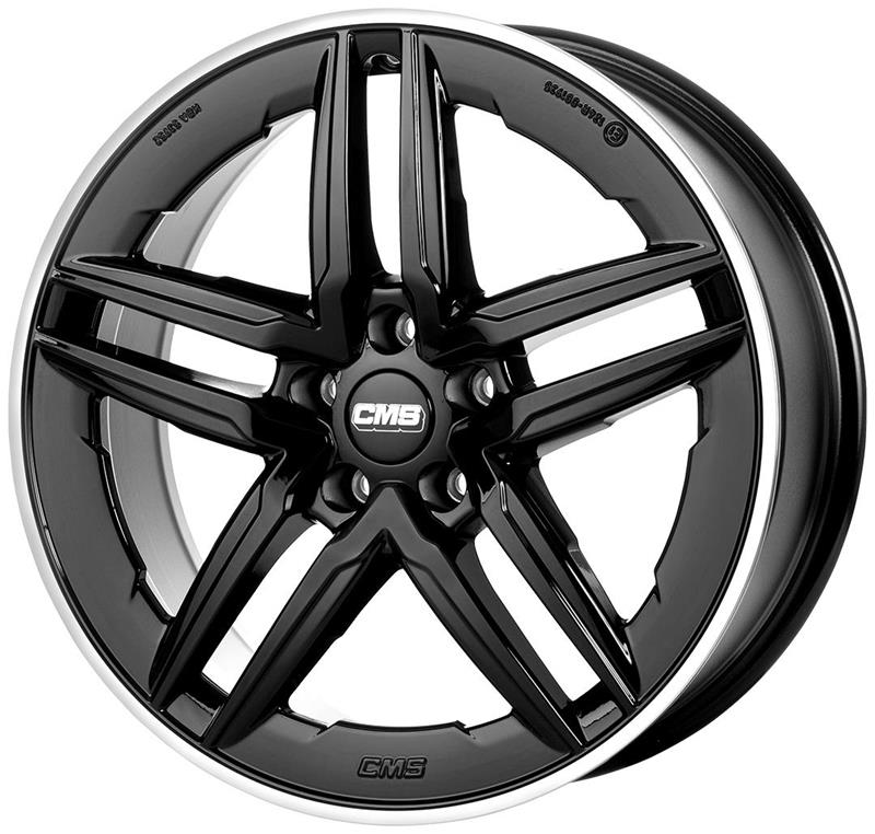 Диски CMS C29-AERO Diamond Rim Black Gloss