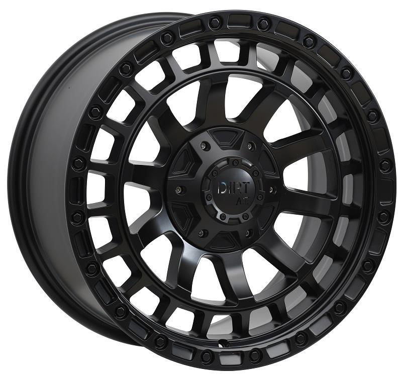 Диски Statusfälgar D210 Flatblack 8,5x17