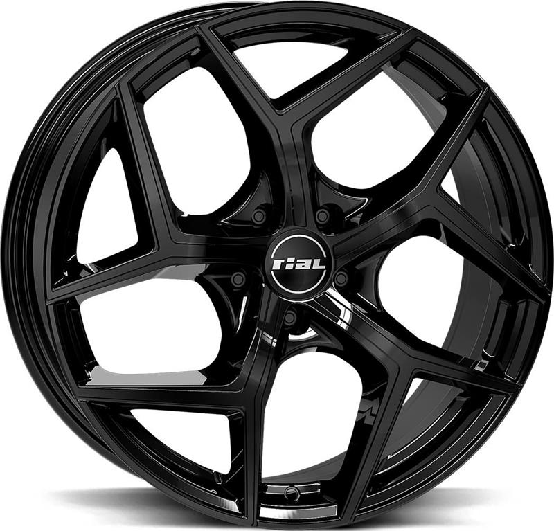 Диски RIAL Salento Diam Black 8x19 5/112 ET40 CB66,6 R13